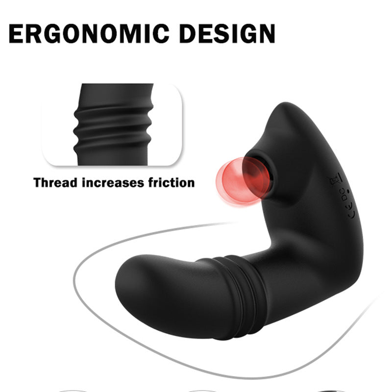 10 Modes Wearable Sucking Vibration G-spot Prostate Anal Vibrator-EROSREALM