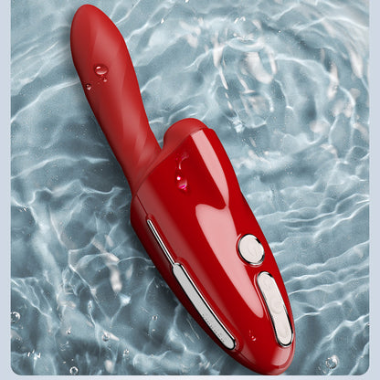 Luxury Remote Control Heating Telescopic Vibrating Sex Machine-EROSREALM