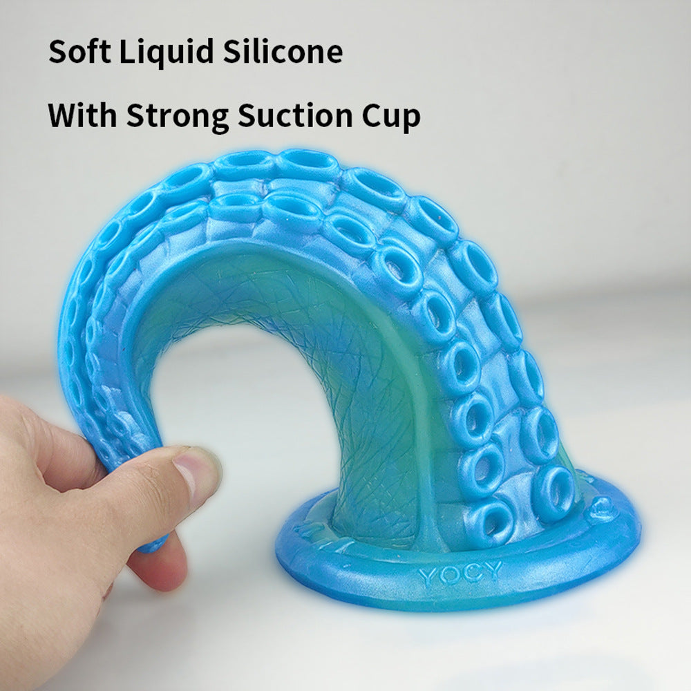 Octopus Tentacle Liquid-silicone Anal Plug-EROSREALM