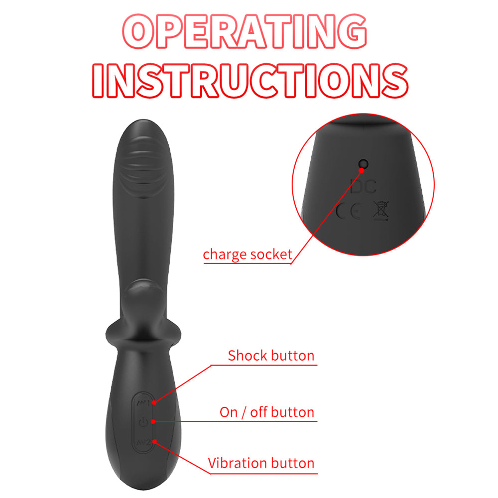 Foreign Trade. Electric Shock. Anal Plug. Male And Female Masturbator. Prostate Massager. G-spot Orgasm. Adult Sex Toy-EROSREALM